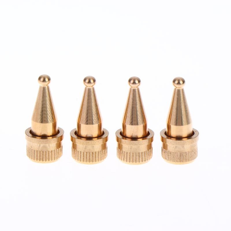 4/8Pcs Speaker Spikes For Hi-Fi Feet Speaker Stands Accessories Copper M8 Thread 28Mm 35Mm