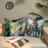 The Legend Of Z-Zeldas Game Cushion Cover Inches Farmhouse Decor Home Throw Pillow Covers For Couch Decorations