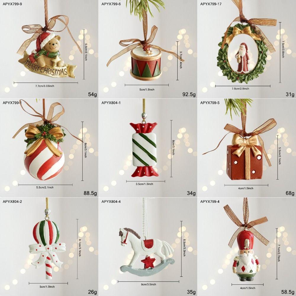 Pegasus Christmas Hanging Ornament Santa Claus Xmas Treen Decor Christmas Decor