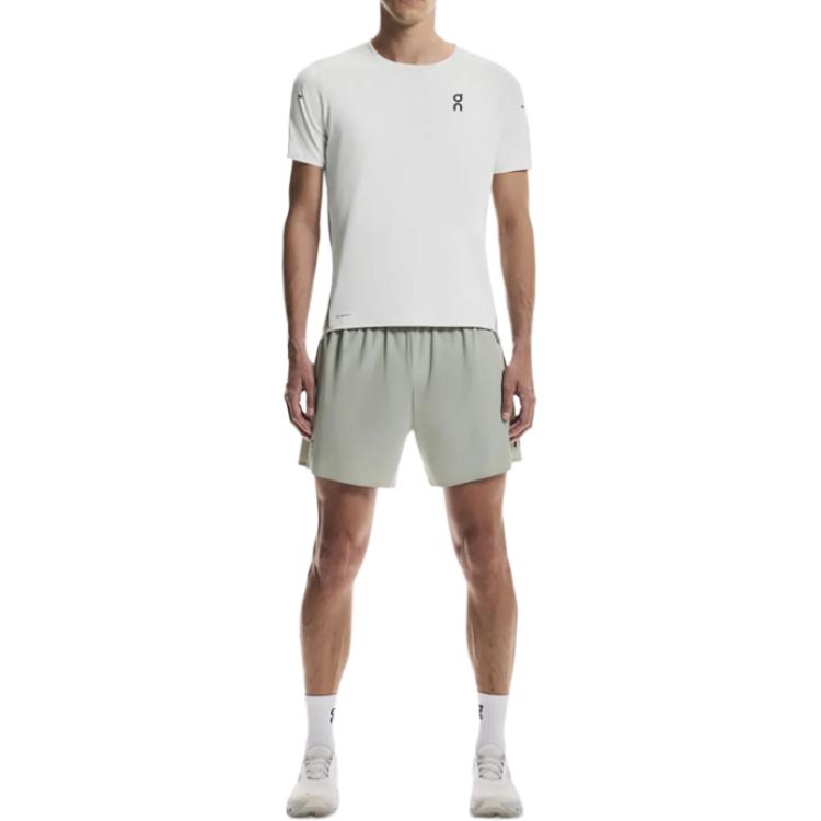 On Performance Logo Round Neck Short Sleeve Running T-Shirt Men Tops 1ME10234415