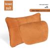 Suede Lumbar Pillow for Maybach: Headrest Cushion and Neck Support.
