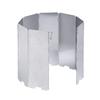 Ultraleichte 810121416 Platte Outdoor Faltbare Windschutzscheibe Campingkocher Windschutz Faltbarer Gaskocher Windschutz