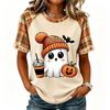 Women's Short Sleeve Raglan T-Shirt Round Neck Letter Print Casual Tee