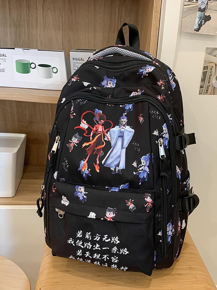 School bag girl cute back high value large capacity cartoon cute pain