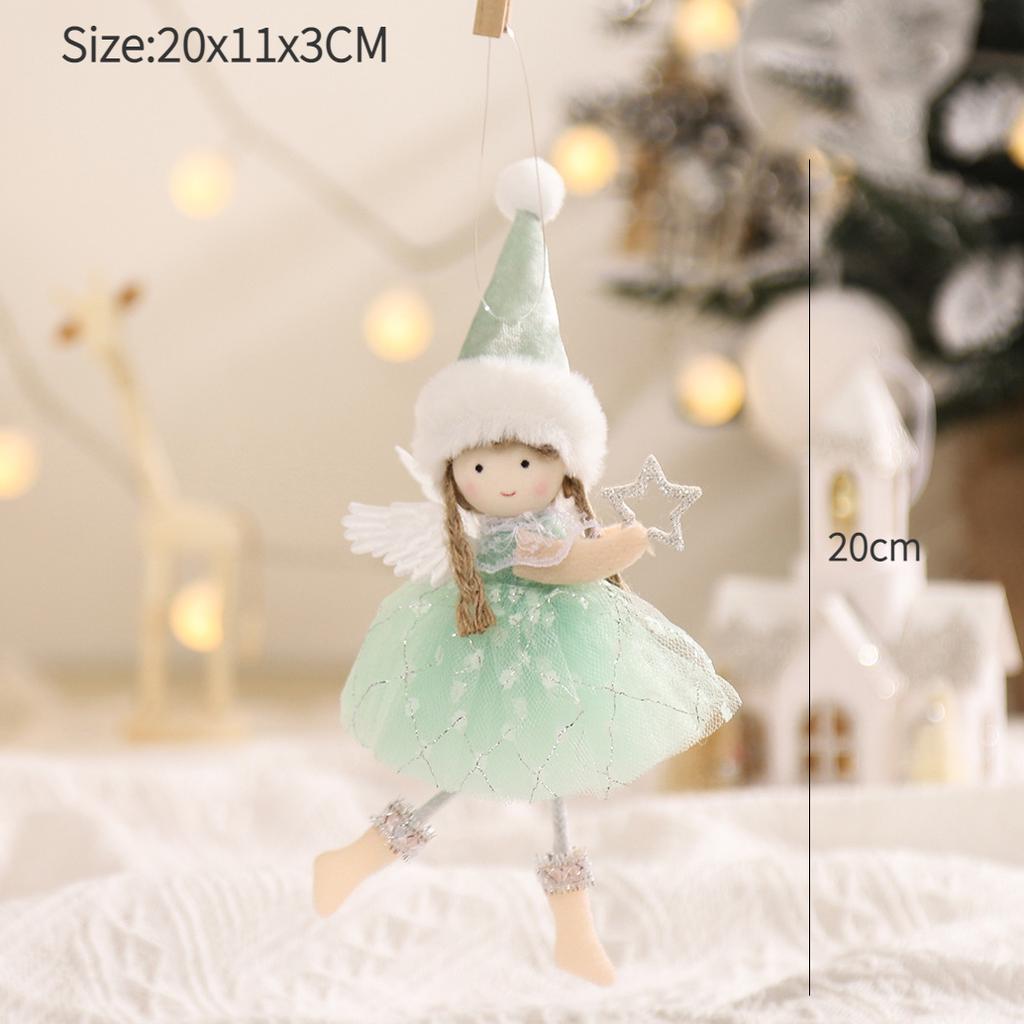 Angel Doll Merry Christmas Ornaments Christmas Decorations for Home Noel Natal Tree Decor Navidad Xmas 2025 New Year 2025 Gifts