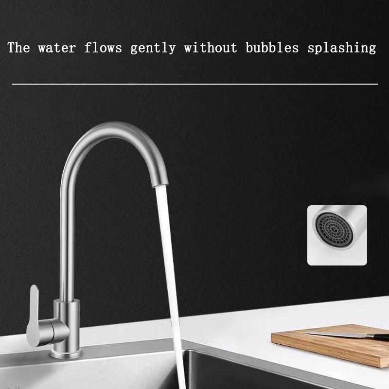 2pcs Household Hot Cold Rotating Vegetable Washing Sink Kitchen Faucet Splash-proof Sink Faucet Washing Dishes Kitchen Faucet