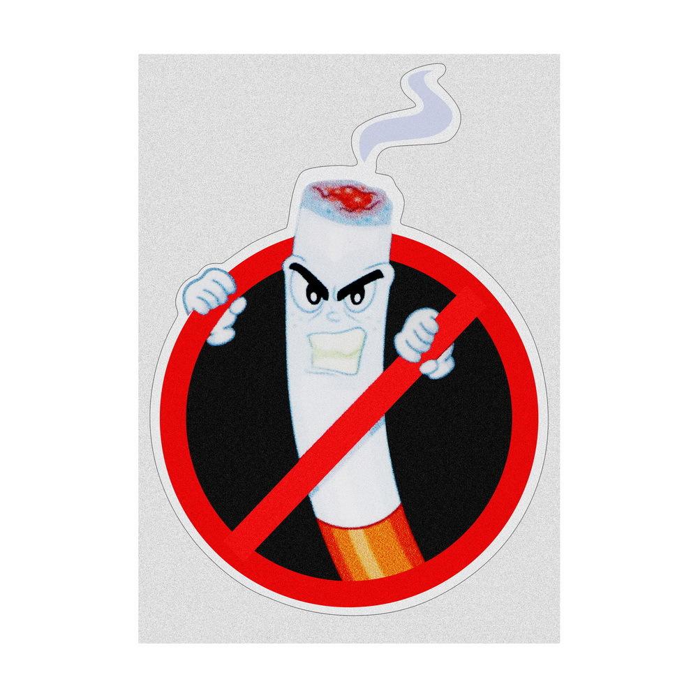 

Car Stickers Decor Motorcycle Decals Warning Sign No Smoking Decorative Accessories Creative Sunscreen Waterproof PVC