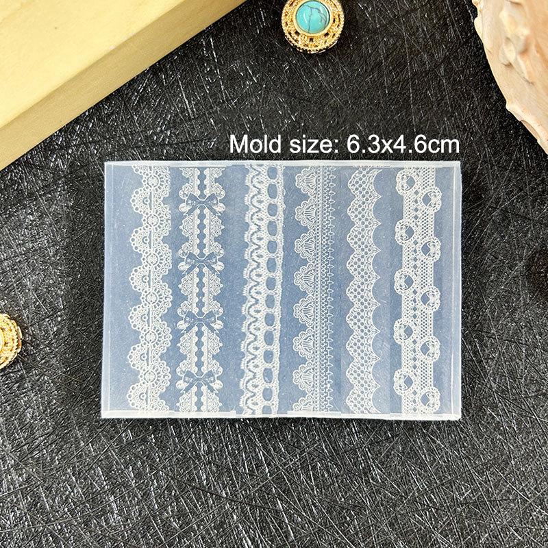 3D Phalaenopsis Flower Silicone Nail Mold DIY Sweet Butterfly Orchid Flower Design Manicure Template Carving Nail Art Mold Tools