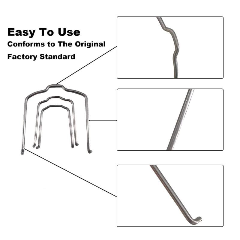 154 23 Radiator Hose Clip Replacement Parts, Metal Retaining Spring Clips for E39 E38 E60 E90 Vehicle Cooling System Use Tasks