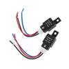 *Black 12V/24V 40A Car Automotive Relay 4 Pin SPST Contact Type For Strobe Lights Fog Lights Car Alarms And More