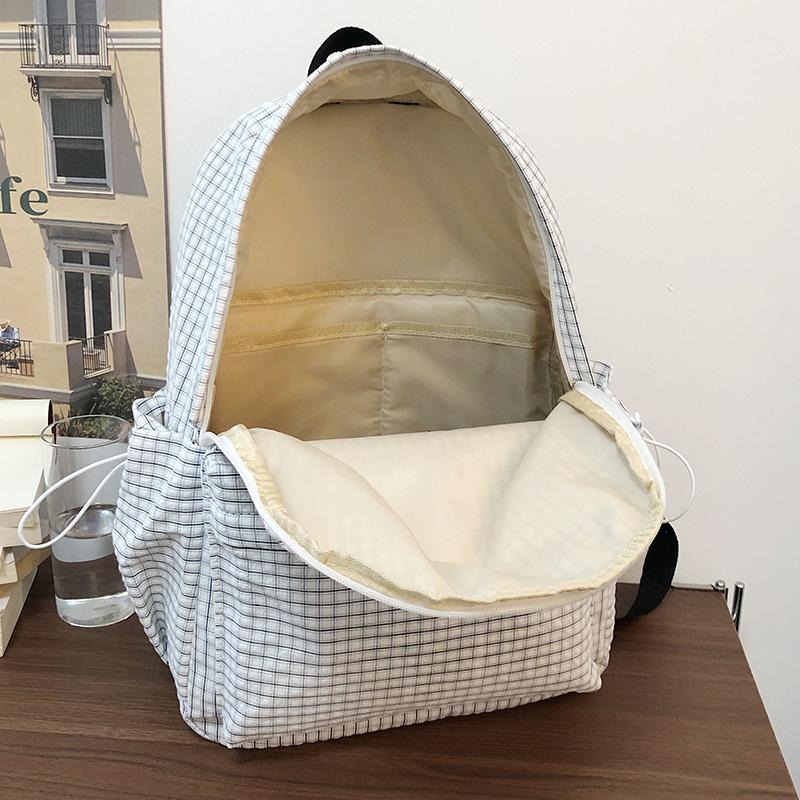 Damen Leichter Schulrucksack Große Kapazität Studenten Karorucksack