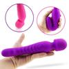 ASEG Vibrator Wand,Female Adult Sex Toys,Wand Massager,Clit Stimulator Sex Toy,Dildo,with 8 Speeds of Pleasure & 20 Patterns,Double Head Heating Mode