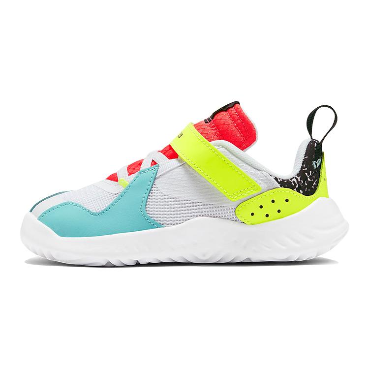 

New Jordan Delta Cushioning Low Top Toddler Shoes White Multicolor Patchwork Infant And Toddler CT1567-170 26