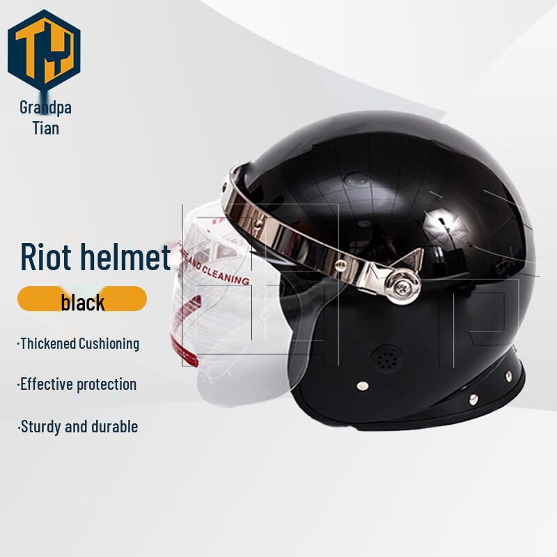 Tianye Anti-Riot Helmet with Clear Visor