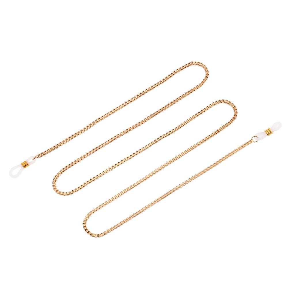 Simple Screw Glasses Chain Square Buckles Anti-falling Sunglasses Eyeglass Cord