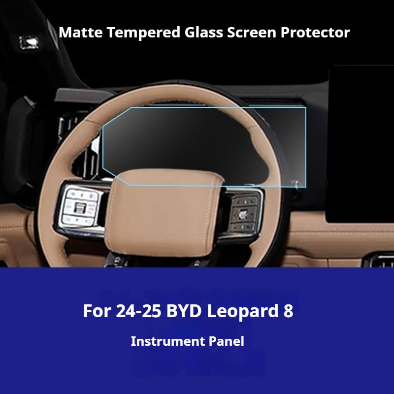 For 24-25 BYD Formula Leopard 8 Car GPS Navigation Film and Instrument Scratch Resistant Film Co Pilot Entertainment Screen Film