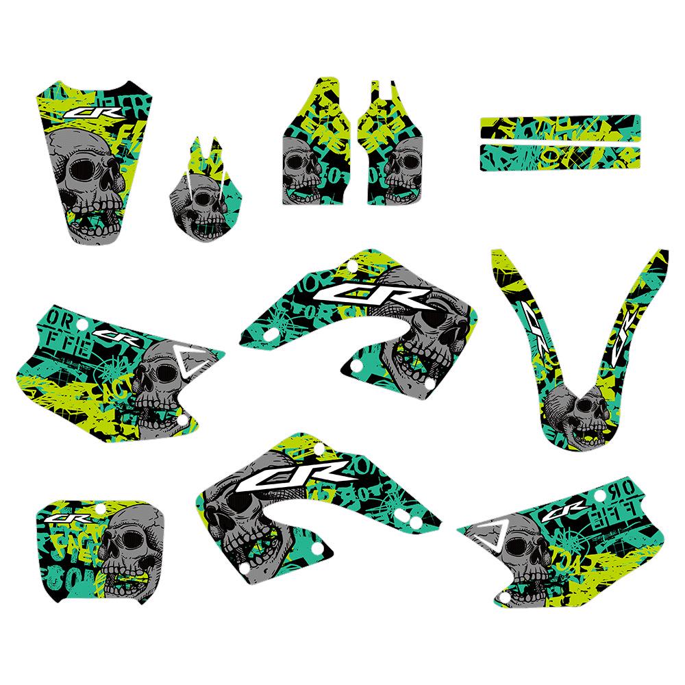 Набор наклеек для кроссового мотоцикла Honda CR125/CR250 2000-2001 Thickened - 29mil