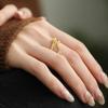Elegant S925 Silver Dragon Ring For Women With Adjustable Open Design And Chic Style