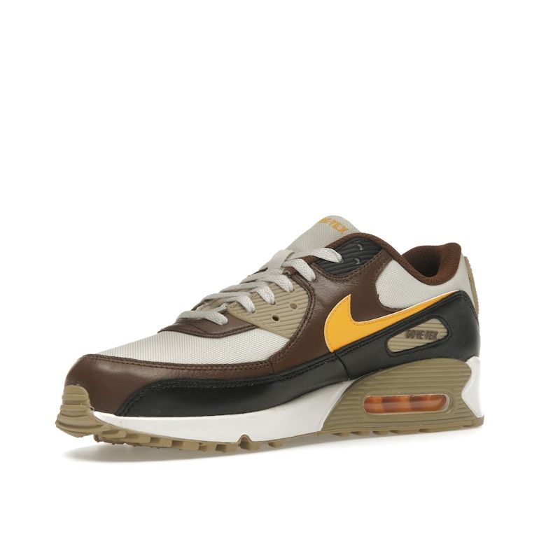Nike Air Max 90 GORE-TEX Cacao Wow Unisex Sneakers Brown Khaki Black FD5810-201