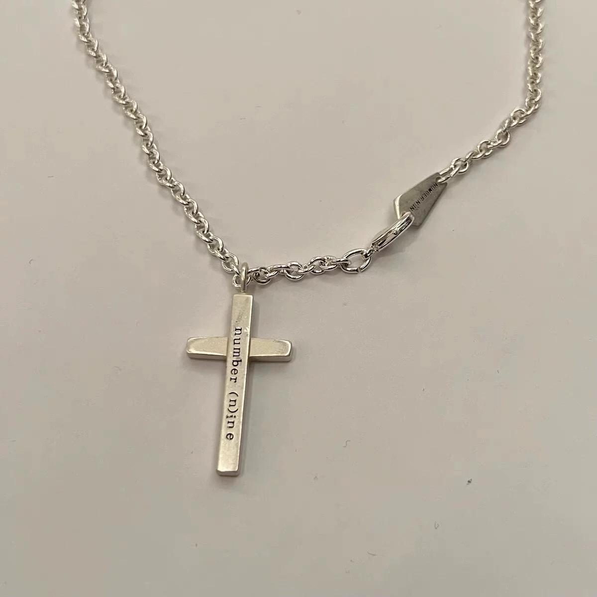 

Номер Дев ять 02AW Міяшіта Гію Хрест, спільний слоган JAM Рідкісний та вимерлий нішевий ланцюжок на шию