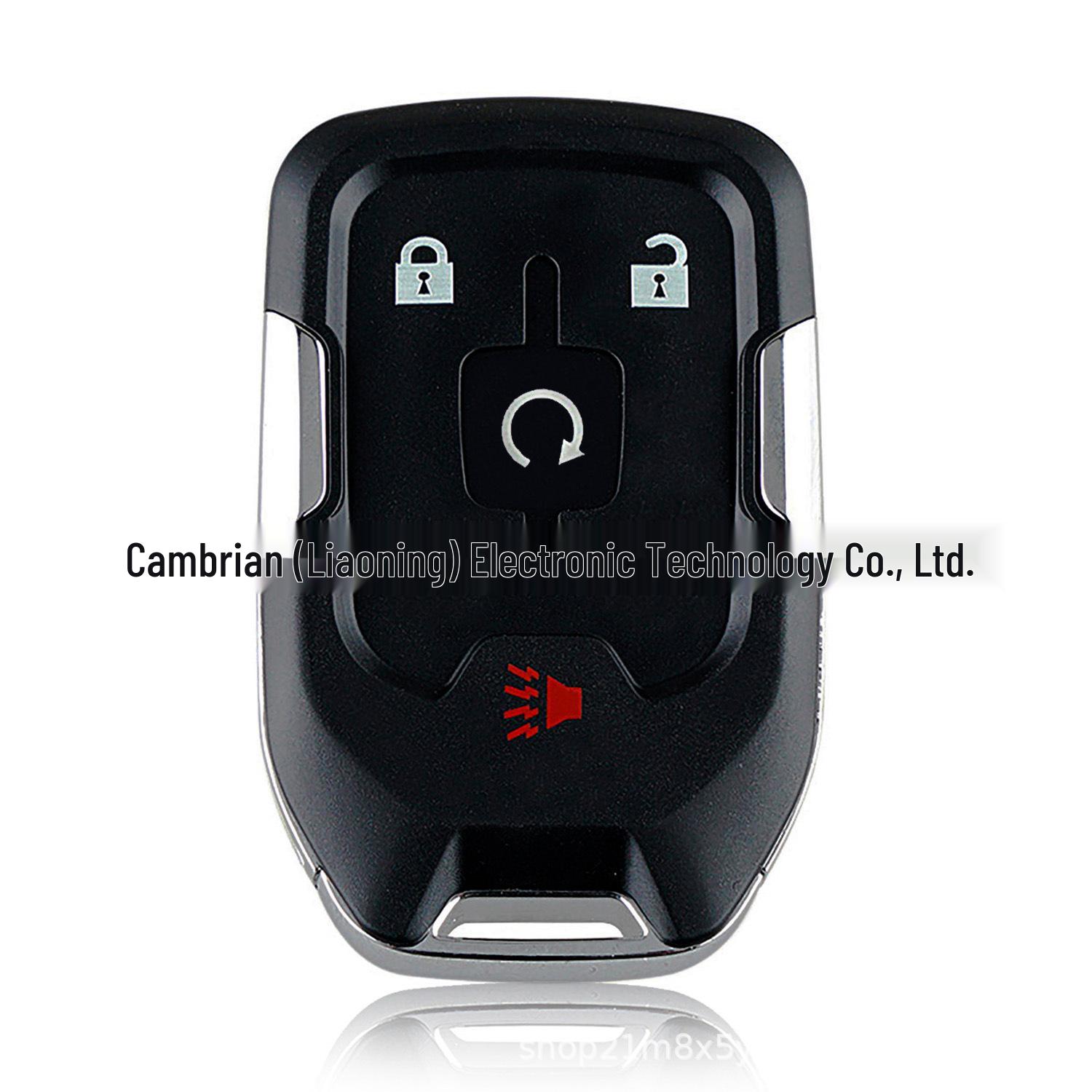 

3-Button Smart Remote Control Key for Chevrolet/GMC (HYQ1EA Compatible) 5.4 x 4.2 x 1.4 cm