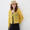 Komeng Boka Women's Linen Knit Cardigan