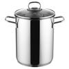 ANETT steel asparagus and pasta pot with strainer and lid, 16 cm, 4.2 l
