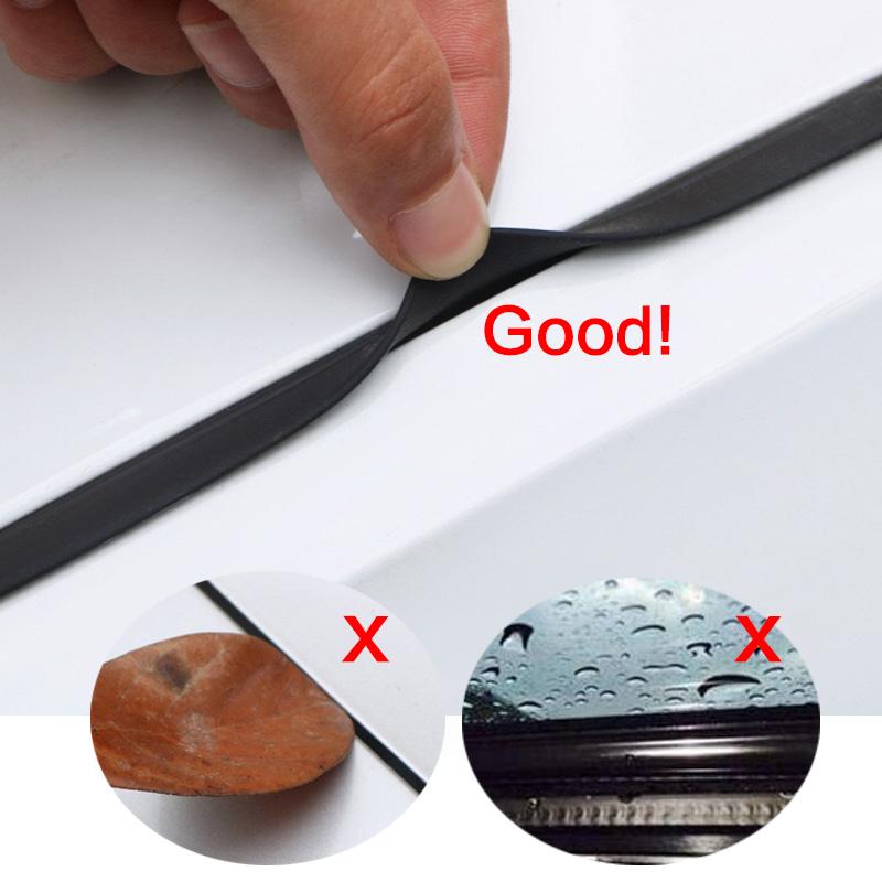 Tira de Vedação do Capô do Carro Tira de Vedação de Borracha Vedação contra Poeira 4M(157,48 pol.) Tira de Proteção Impermeável e Contra Poeira para Carros Autoadesiva