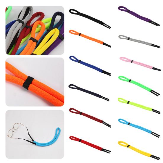 Floating Sunglasses Strap Buoyant Glasses Retainer for Water Sports Adjustable Floatable Foam Eyewear Lanyard for Boating Kayaking Fishing