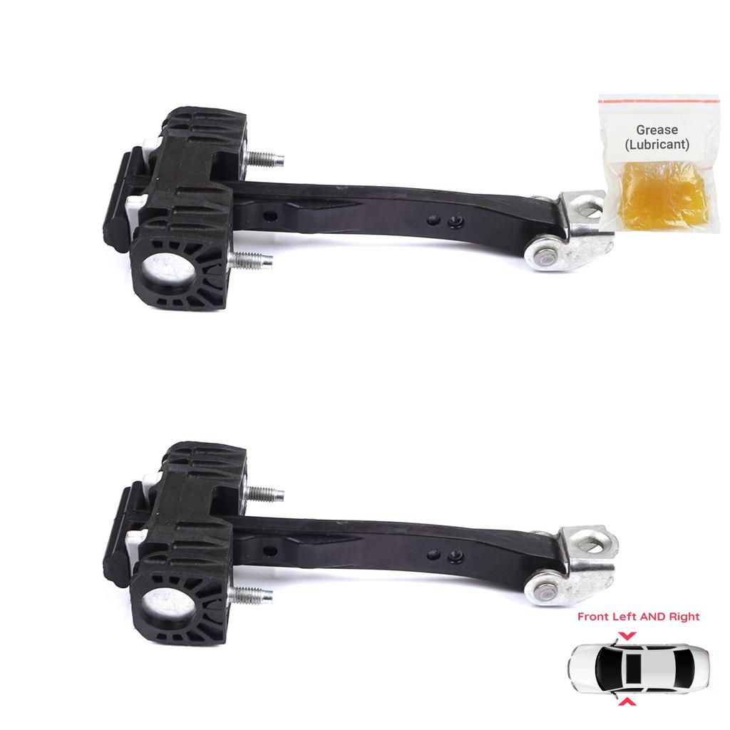EDP950-1 2 Pieces Front Left AND Right Door Catch Hinge Brake Stop Check Strap Limiter for Peugeot 508 MK1 W23 8D 8E 2010-2018 4/5 Door 9686658480
