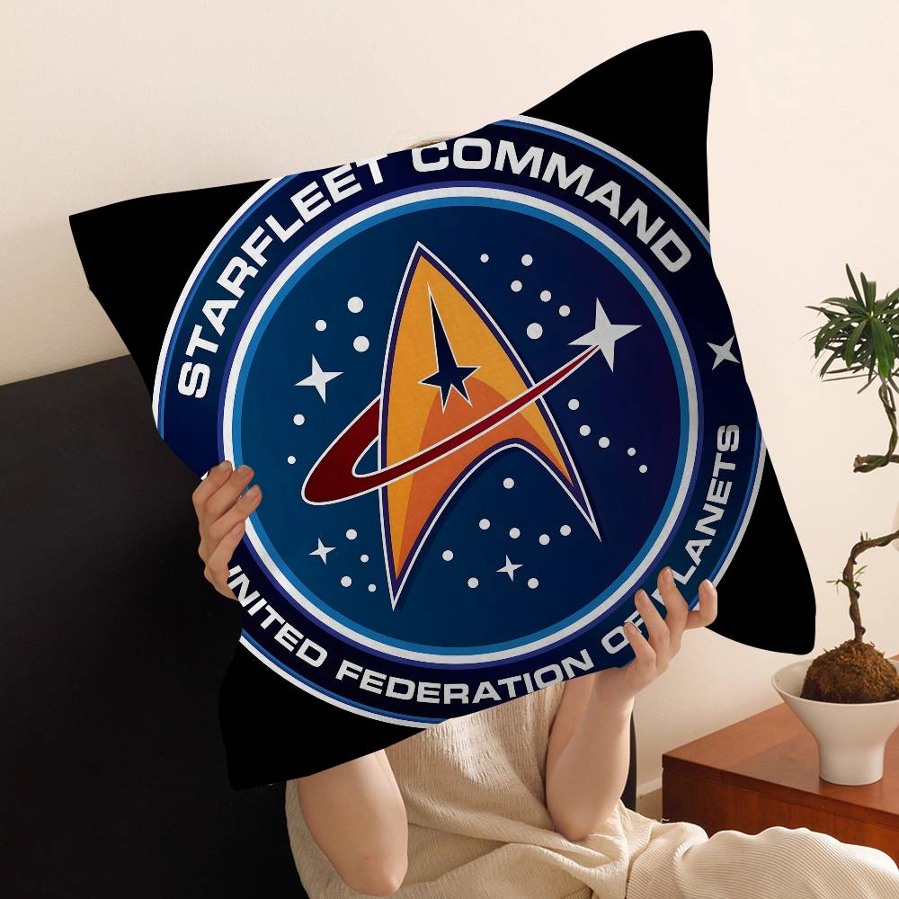 

S-Star T-Trek Pillow Cover for Bedroom Room and Living Room Sofa Decorative Cushion Cover 30x30 cm