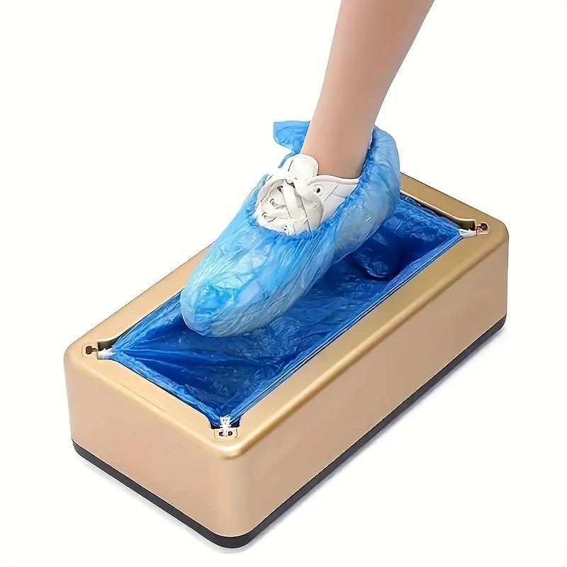 New Shoe Cover Machine with 100 Shoe Covers Automatic Shoe Wearing Device for Parties Gatherings Home Use To Avoid Guests' Shoes