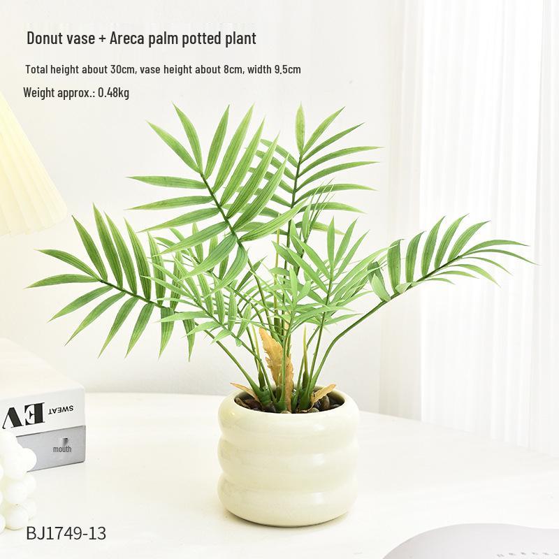 Artificial Flower Arrangement for Home or Office Décor: Living Room, Bedroom, Dining Table & Bonsai-Inspired