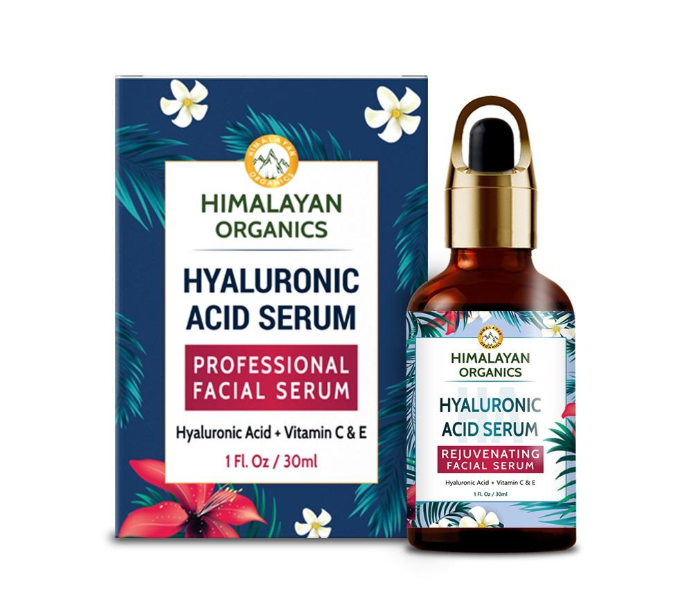 

Сыворотка для лица с Гиалуроновой кислотой (30 мл), Hyaluronic Acid Serum, Himalayan Organics 37.1875