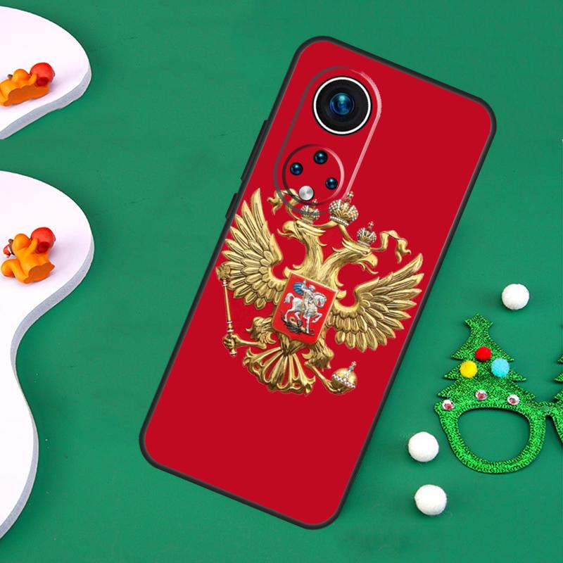 

Russian coat of arms Flag Case For Honor 200 Pro X9c X9b X9a X8a X8b X7a X6a X8 X9 50 70 90 Magic 5 6 7 Lite Cover Honor Magic5 Lite
