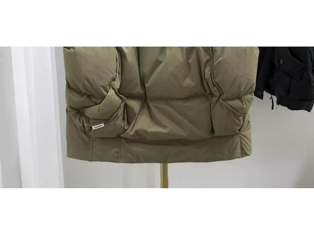 European-Style Women's Thickened Down Cotton Sleeveless Vest - Fashionable Loose Waistcoat for Autumn/Winter