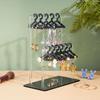 Detachable Dangle Earrings Display Racks Clothes Hanger Ear Studs Stand  Desktop Display