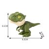 Jurassic Finger Dinosaurier Triceratops Tyrannosaurus Modell Spielzeug für Kinder Kreative Fingerbeißende Dinosaurier Interaktives Spielzeug Junge Geschenk