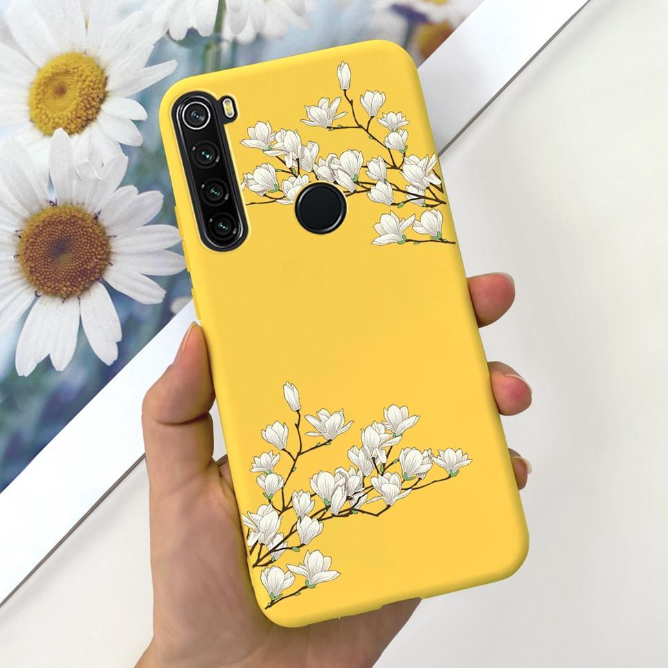 For Xiaomi Redmi Note 8T Case Candy Painted Cover For Xiaomi Redmi Note8T M1908C3XG Silicone Soft TPU Fundas Case Bumper 6.3"