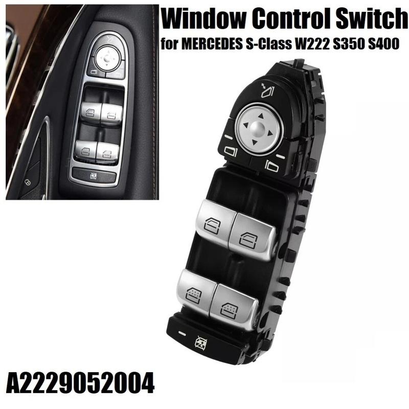 Window Switch Control for MERCEDES S Class W222 V222 S350 S400 Compatible with OEM Number A2229052004 2013