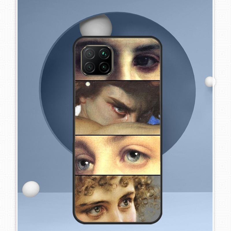 Renaissance Art Aesthetic For Huawei Nova Y91 Y60 Y70 Y72 Y90 Y61 12s 12i 11i 8i 10 9 SE P20 P40 Lite P30 P60 Pro Case