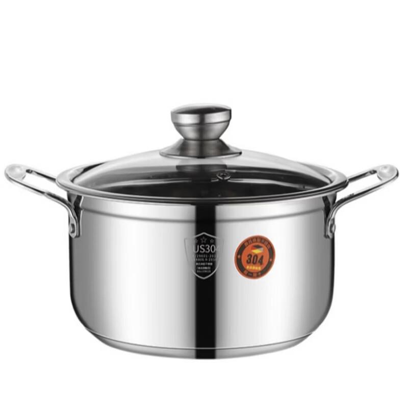 Толстостенная суповая кастрюля ShangHeng из нержавеющей стали 304