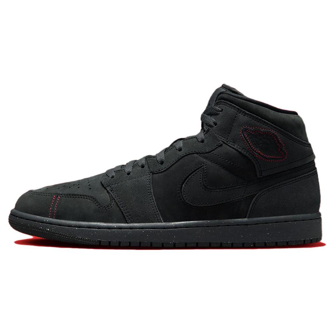 

JORDAN 1 Mid Se Craft Темно-дымчато-красный 40