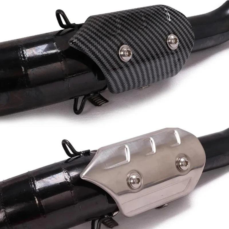 Universeller Motorrad-Auspuffschalldämpfer Hitzeschutz Schutz