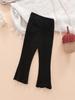Korean Style Fashionable Girls' Cotton Flare Leggings for Toddlers (2025)