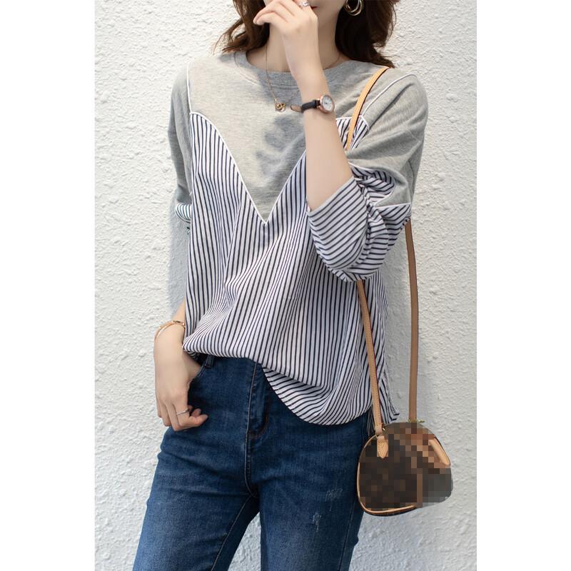 

Firstview Women s F21C6527 Casual Crew Neck Sweatshirt One Size