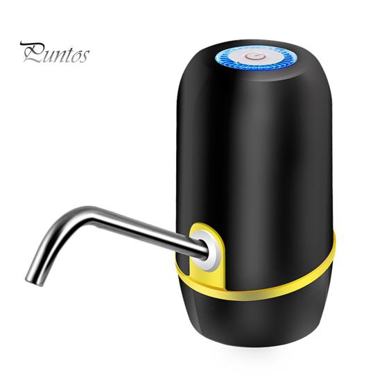 

Диспенсер для воды USB перезаряжаемый электрический водяной насос пищевой компактный размер портативный автоматический насос для бутылок с питьевой водой чёрный