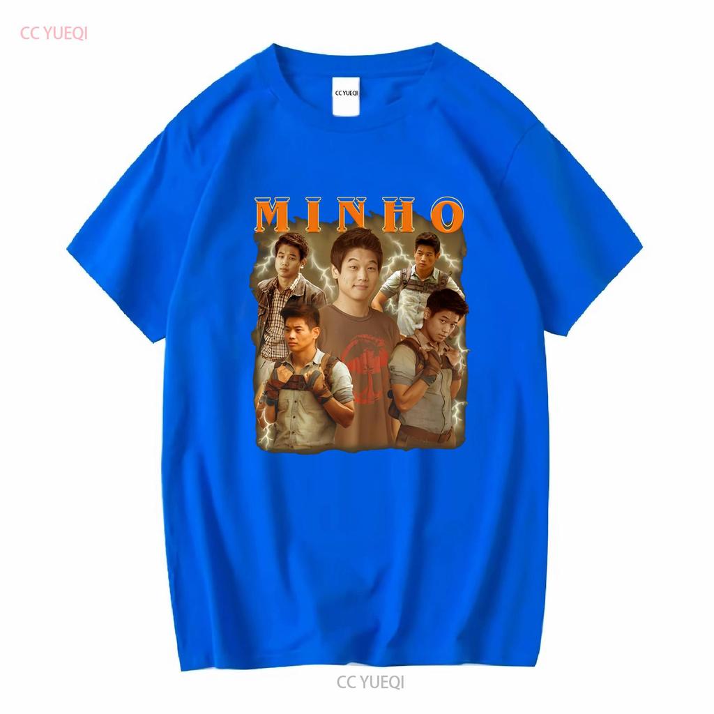 Minho The Maze Runner Vintage Bootleg T Shirt Ki Hong Lee Funny Fan Gift Vintage Washed Soft Homme Stylish