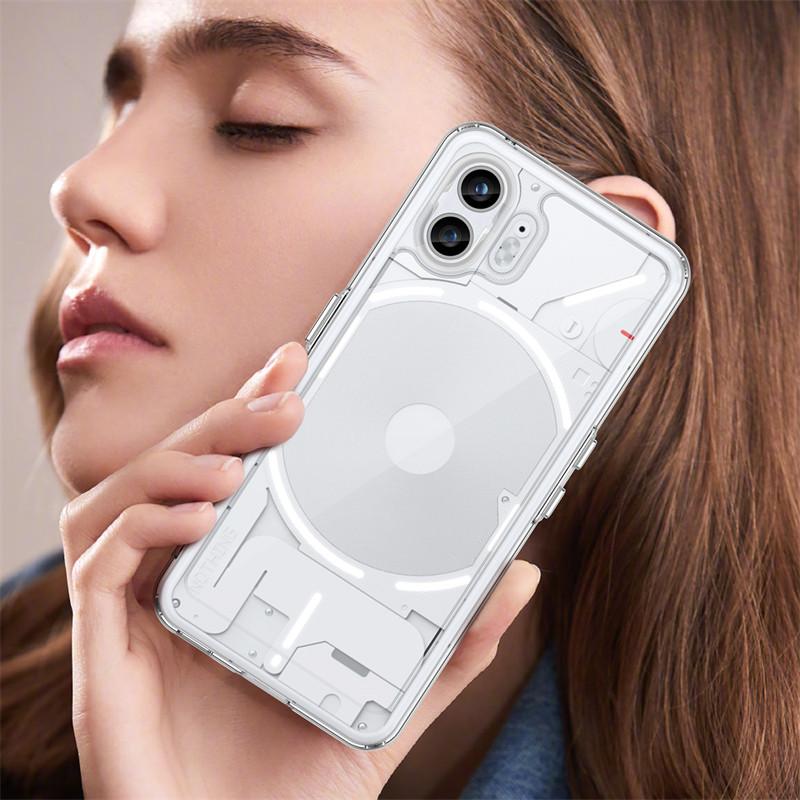 For Nothing Phone 2 Case Nothing Phone 1 2 Cover Housing Shockproof Hard PC TPU Silicone Phone Back Cover Nothing Phone 2