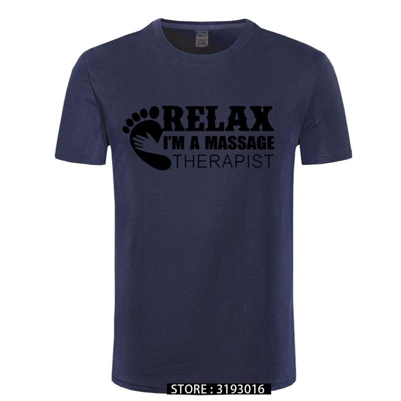 I Am A Massage Therapist Men T Shirt Summer New Fashion Short Sleeve ONeck Cotton Tshirt Funny Mens Tops